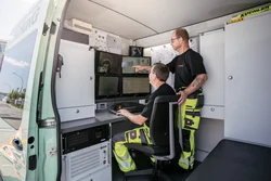 Kanalreinigung mit Spülfahrzeugen in Buchhofen